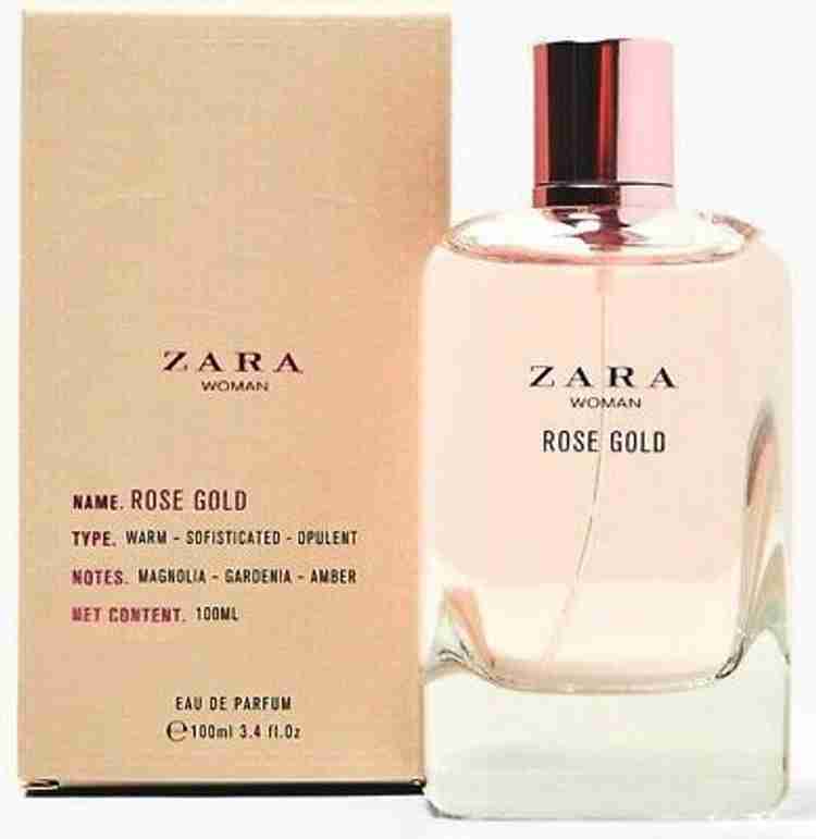 Rose gold zara hot sale perfume