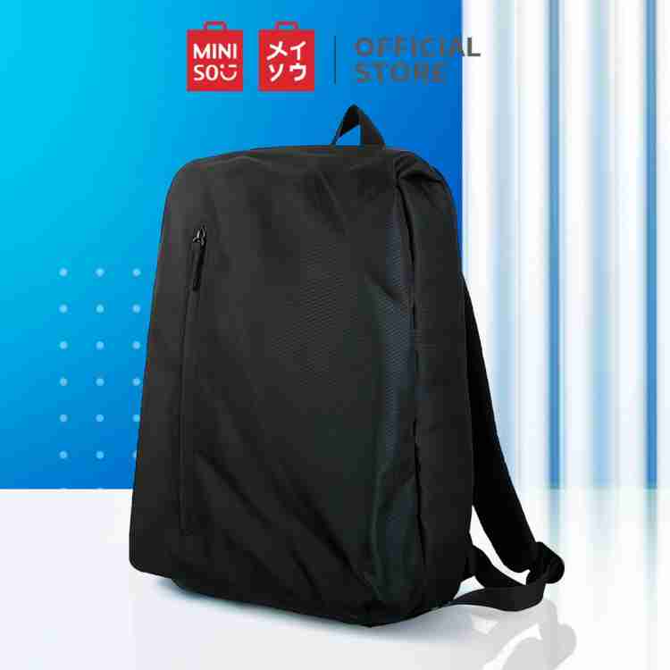 MINISO Business Backpack Black 12 L Laptop Backpack Black Price