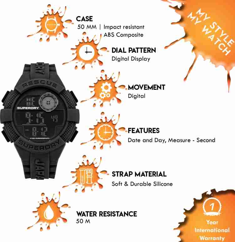 Superdry radar deals rescue watch