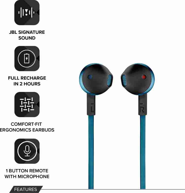 Jbl t205bt 2025 bluetooth headset