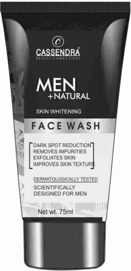 Cassendra Men Natural SKIN WHITENING FACE WASH Dark spot