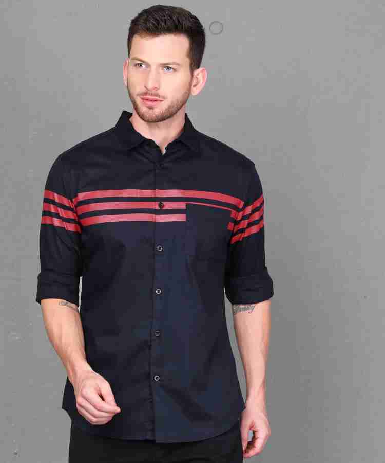 METRONAUT by Flipkart Men Striped Casual Dark Blue Shirt Buy METRONAUT by Flipkart Men Striped Casual Dark Blue Shirt Online at Best Prices in India Flipkart