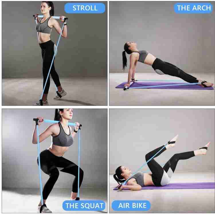 ALAGPRO Pilates Bar Kit with Resistance Bands for Women India