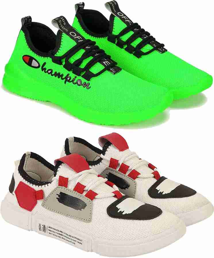 Blasco Supreme Champion COMBO Arni 101 Grn Chmn 51 Wht Sports and Running Walking shoes for Men Running Shoes For Men Buy Blasco Supreme Champion COMBO Arni 101 Grn Chmn 51 Wht