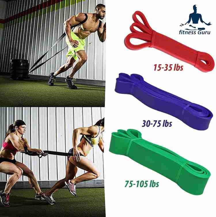 Fitness Guru Resistance Stretch Band Exercise Loop for Workout Body Stretch Powerlifting Band Resistance Tube Buy Fitness Guru Resistance Stretch Band Exercise Loop for Workout Body Stretch Powerlifti...