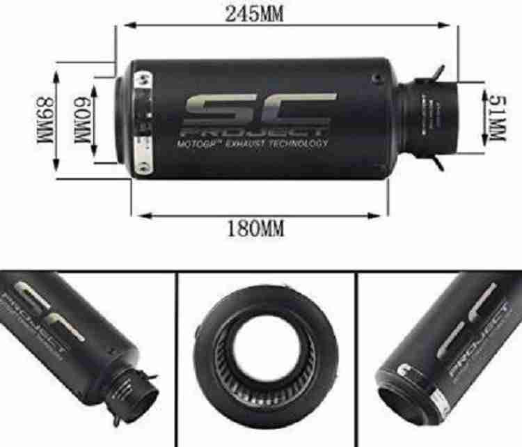 Sc project exhaust price flipkart on sale