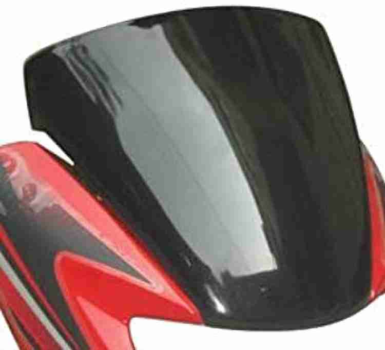 zalak VISOR GLASS BLACK FOR HEOR PASSION X PRO Bike