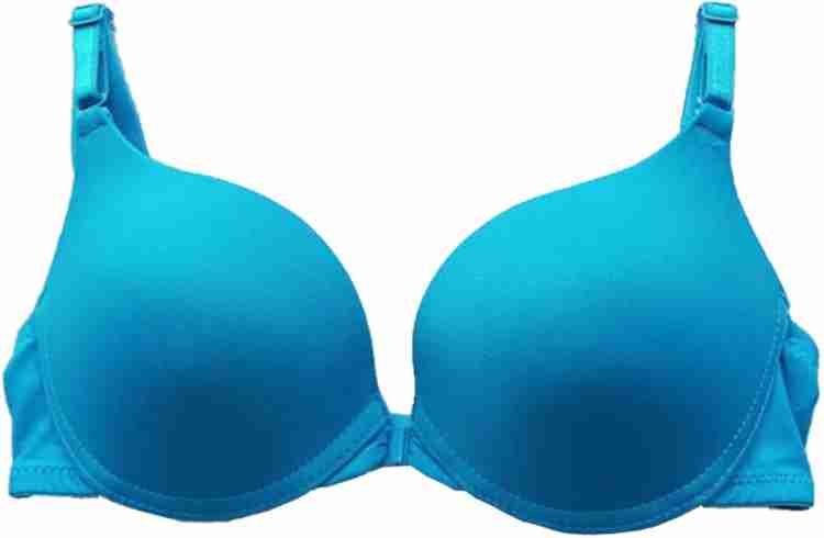 Buy PrivateLifes Blue Solid Cotton Maximizer Bra For Women(PL-BR-220011)  Online at Best Prices in India - JioMart.