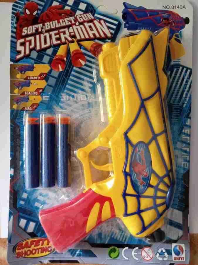 Yellow spiderman clearance toy