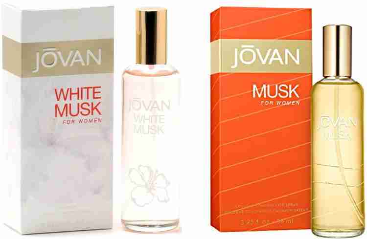 Buy Jovan White Musk And Musk Eau de Cologne for Women 96ML Each