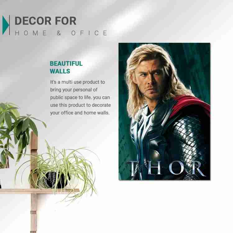 Thor Poster - Avengers Thor Wall Poster - Thor Movie Poster for Home and Office  Paper Print - Personalities, Movies posters in India - Buy art, film, design,  movie, music, nature and