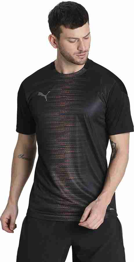 PUMA Self Design Men Round Neck Black T Shirt Buy PUMA Self Design Men Round Neck Black T Shirt Online at Best Prices in India Flipkart