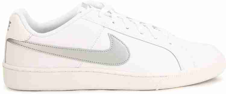 Nike court royale metallic silver store