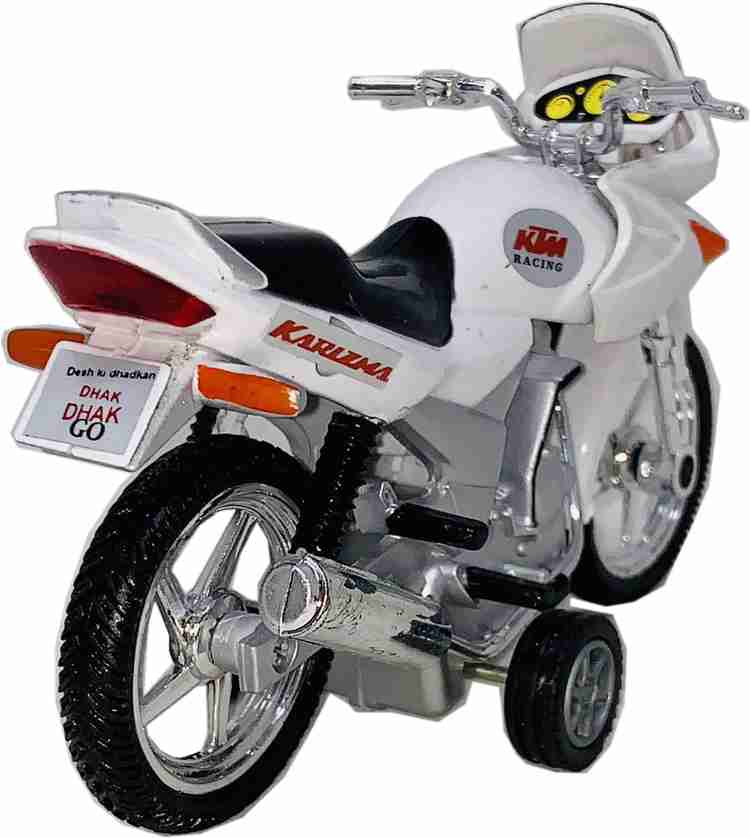 Giftary 2 Small Size Plastic Made Indian Replica Indian Motor Bike