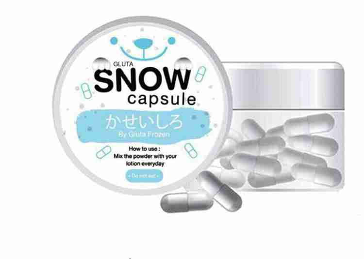 Gluta Snow Capsule For Whitening 100 Original Thailand Price