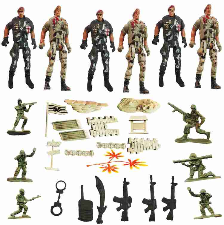 Army playsets army base on sale