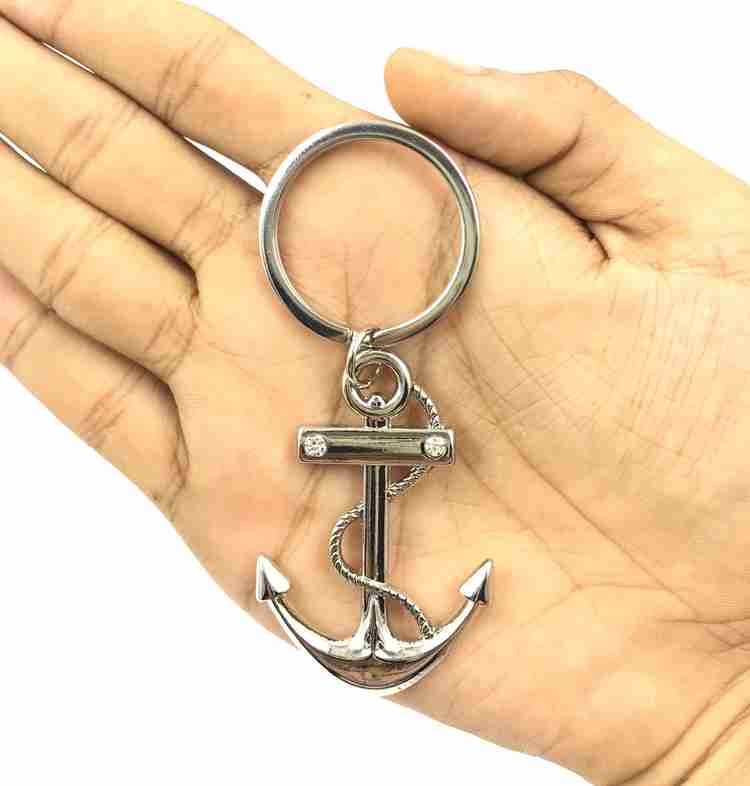 Navy keychain on sale