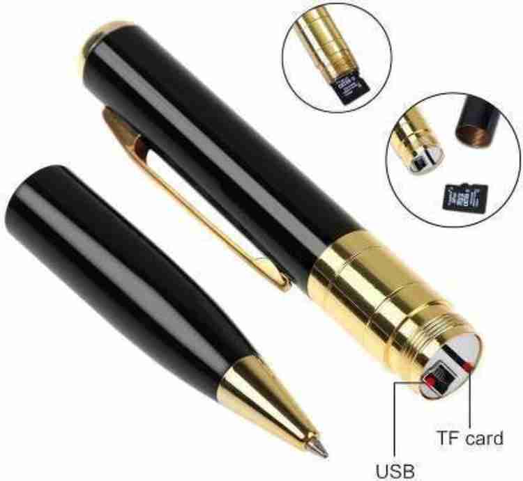 Pen camera top with audio