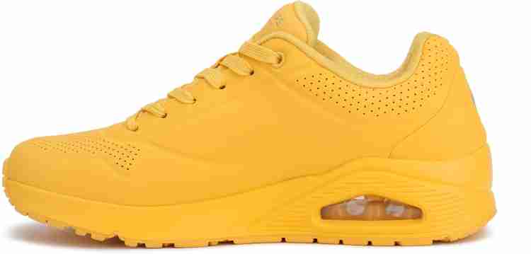 Skechers yellow hot sale sneakers