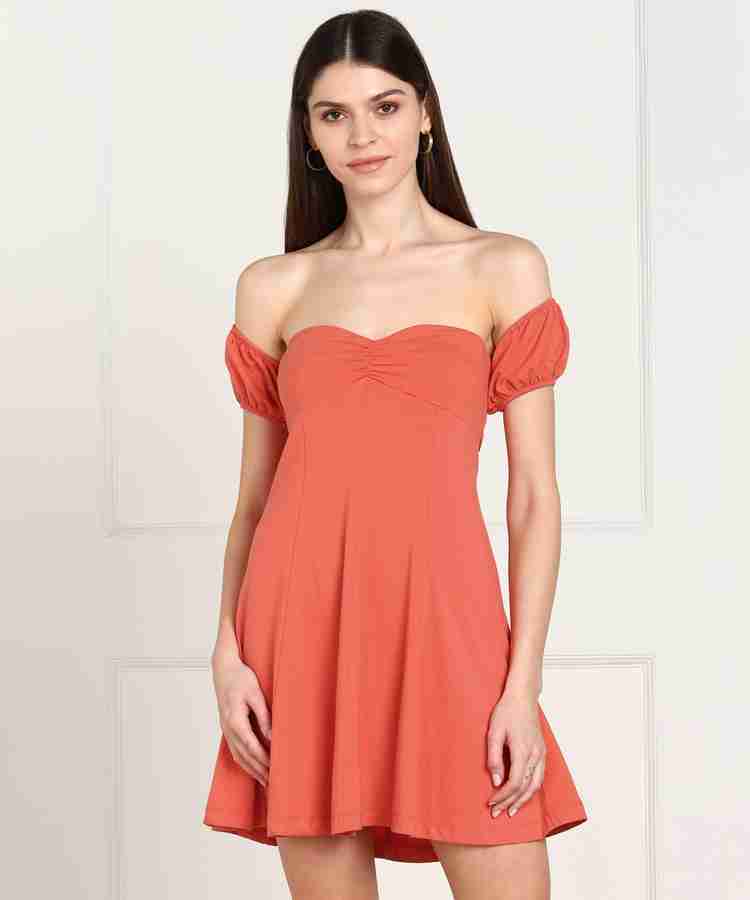 Forever 21 orange dress hot sale