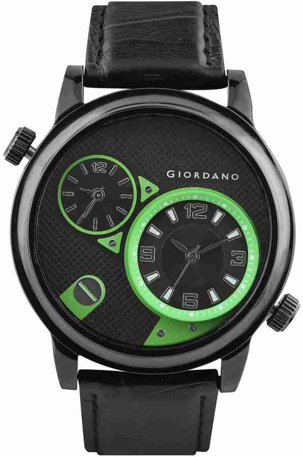 GIORDANO 60058 DTLM Black Green P11640 Analog Watch For Men Buy GIORDANO 60058 DTLM Black Green P11640 Analog Watch For Men 60058 DTLM Black Green P11640 Online at Best Prices in India Flipkart