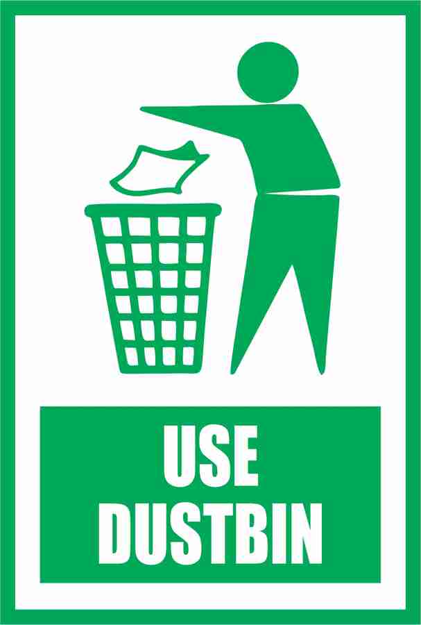 Use dustbin in a sentence new arrivals