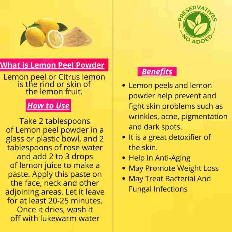 Lemon peel for weight loss hot sale