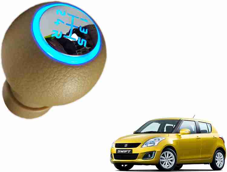 WolkomHome Led Gear Knob Shift with Blue Light Manual Transmission Gear Shifting Knob Beige For Maruti Suzuki Swift Type 4 Car Gear Lever Price in India Buy WolkomHome Led Gear Knob Shift
