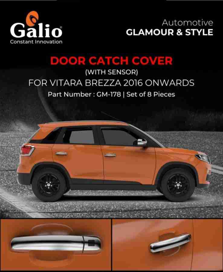 Galio Car Chrome Door Handle Cover for Mahindra XUV-300 (2019