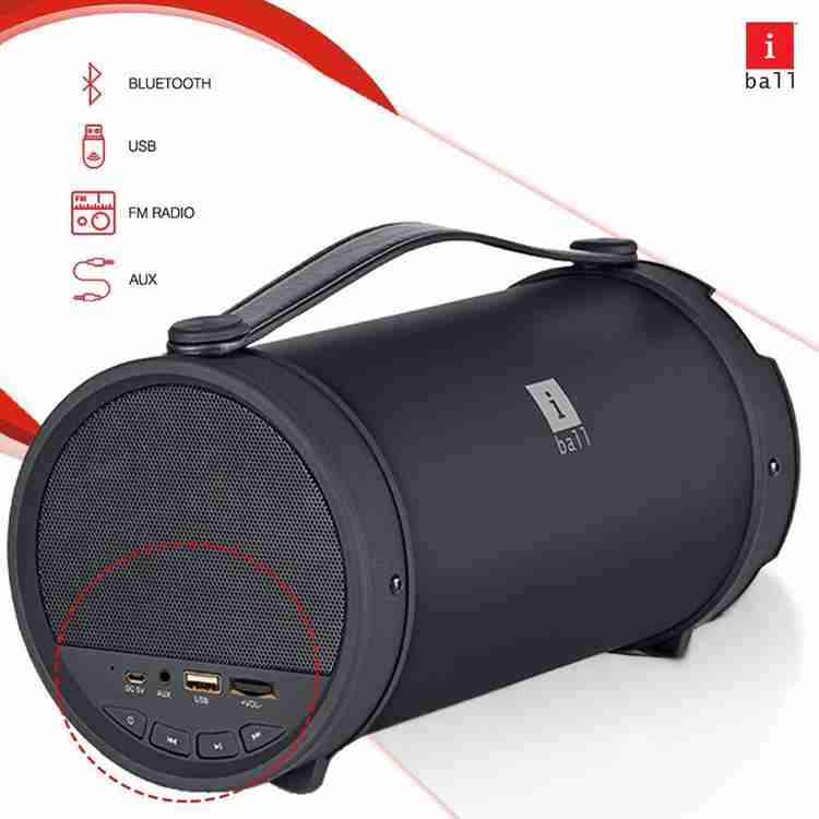 Iball musi barrel hot sale bt31 bluetooth speaker