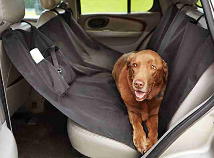 WolkomHome Waterproof Car Hammock Rear Seat Cover for Pets 55 x