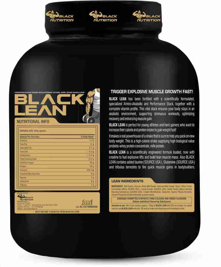 Black lean best sale