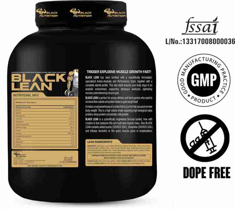 Black lean cheap