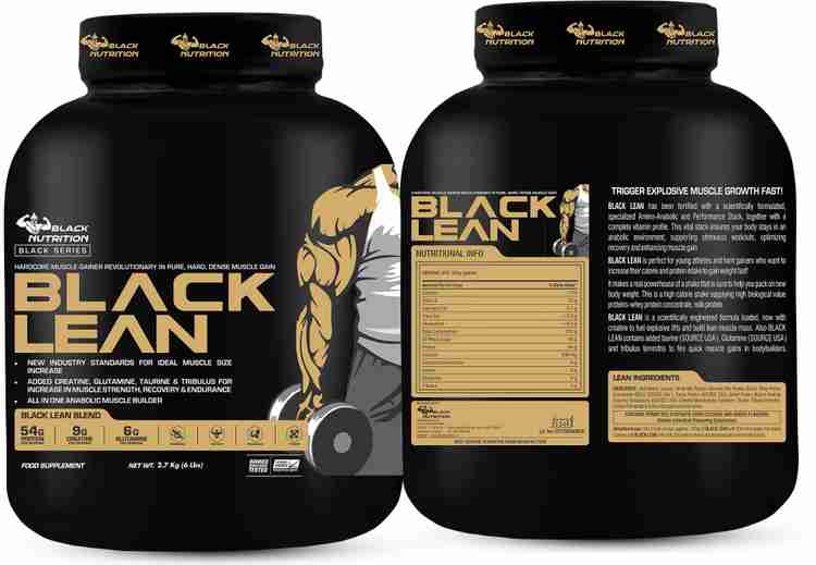 Black Nutrition Black Lean With Creatine Glutamine