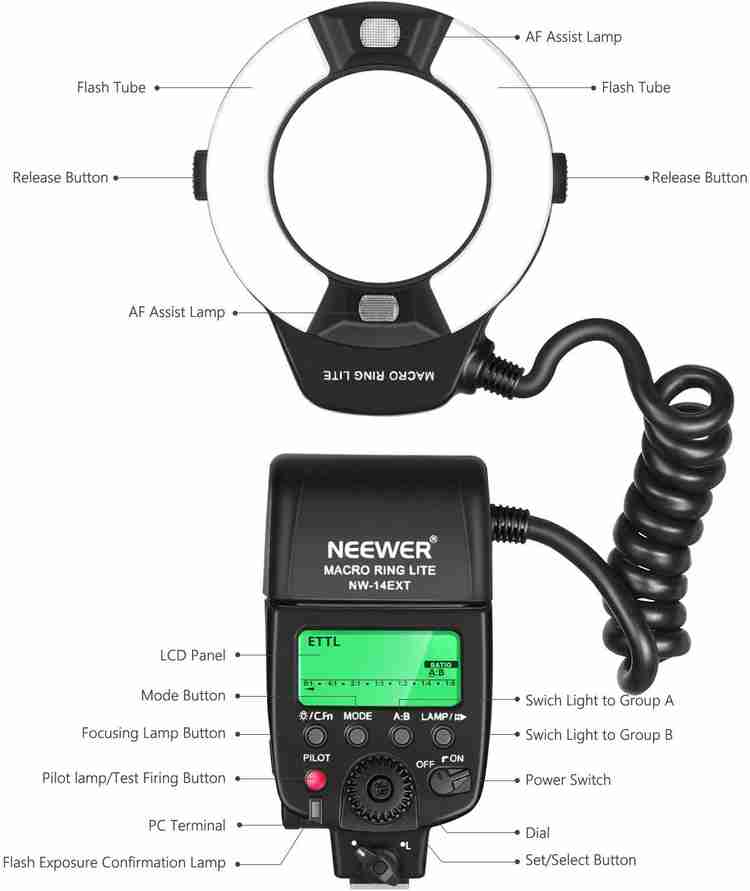 Neewer macro ring light hot sale