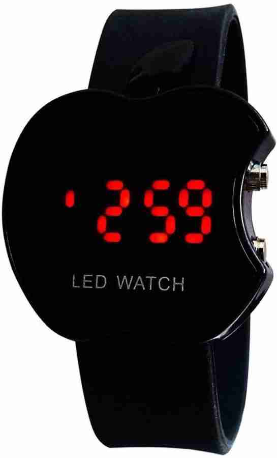 Apple shaped sales led watch