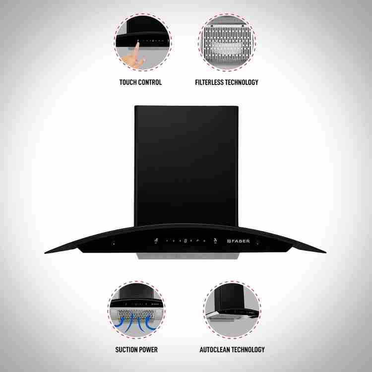 Faber hood everest sc tc bk 90 cm discount