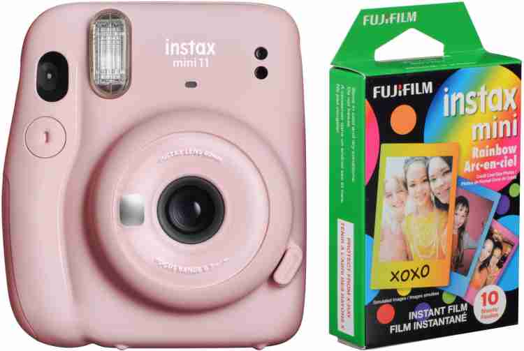 Fujifilm Instax Mini 11 Instant Film sale Camera in Blush Pink