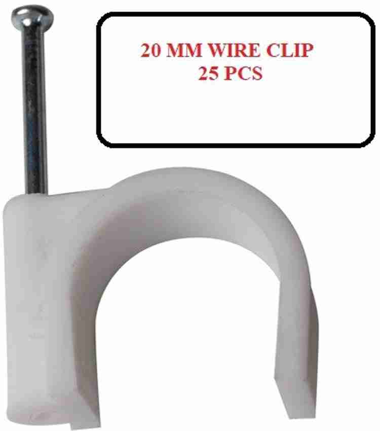 Cable clip shop sizes
