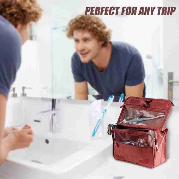 Extra large cosmetic outlet bag