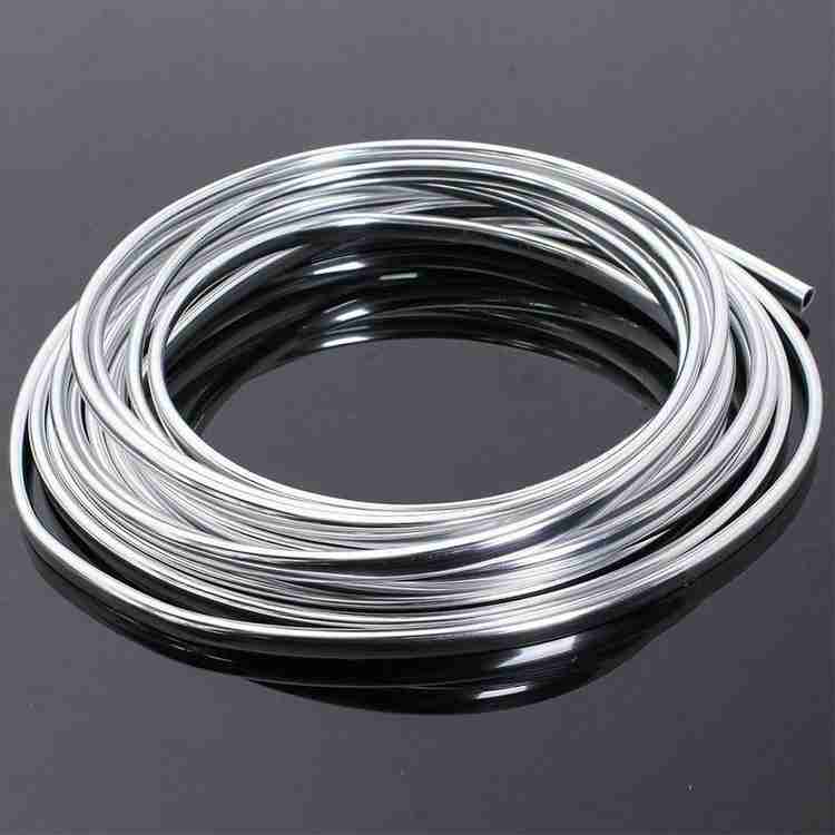 Chrome edge top trim for cars