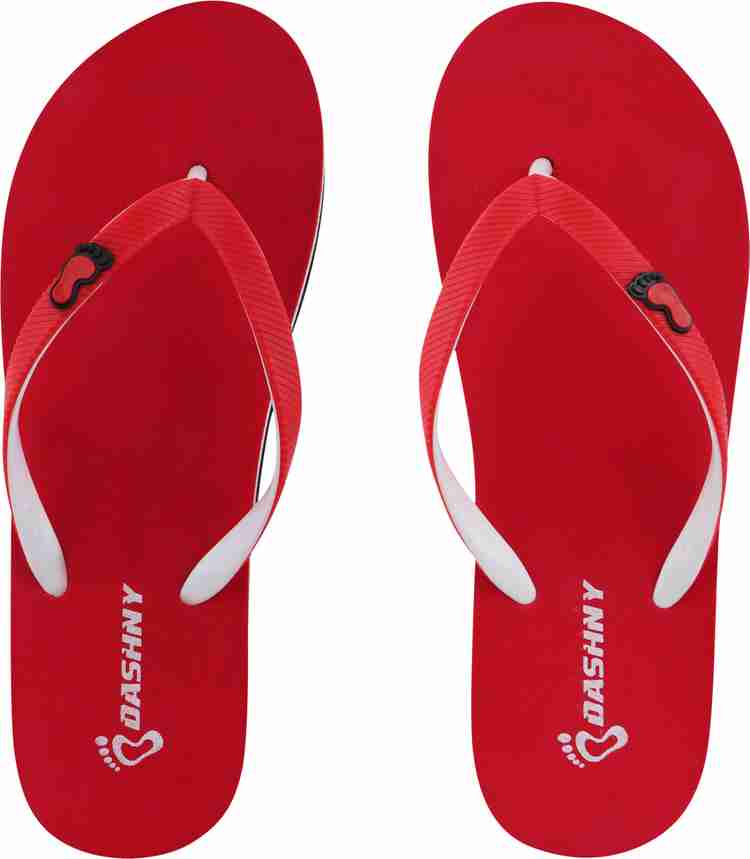 Womens red slippers discount