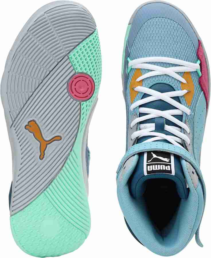 Sky blue basketball shoes clearance