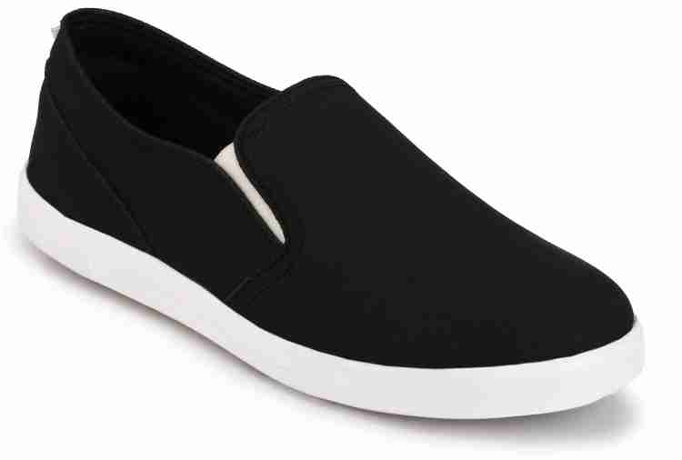 Groofer Men Black Slip On Canvas Casual Shoes Canvas Shoes For Men Buy Black Color Groofer Men Black Slip On Canvas Casual Shoes Canvas Shoes For Men Online at Best Price Shop