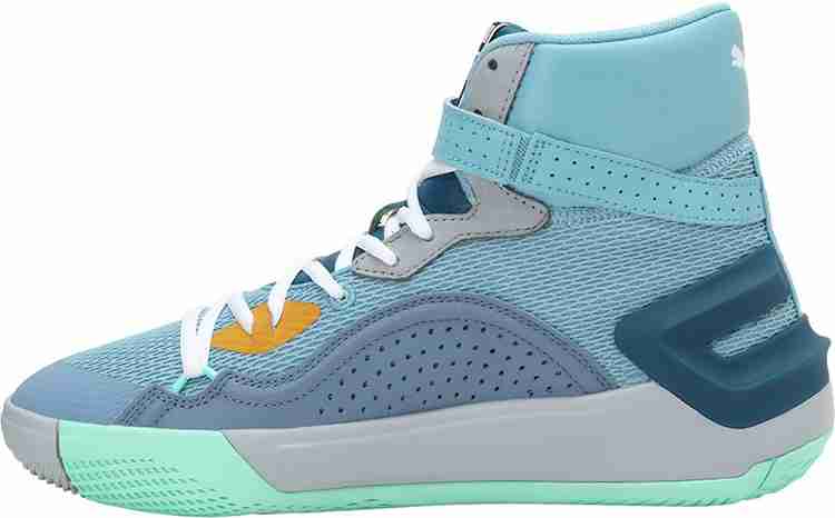 Sky blue basketball shoes clearance