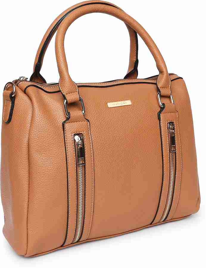 Buy Forever Glam By Pantaloons Women Brown Handbag TAN Online Best Price in India Flipkart