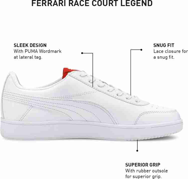 PUMA Scuderia Ferrari Race Court Legend Sneakers For Women