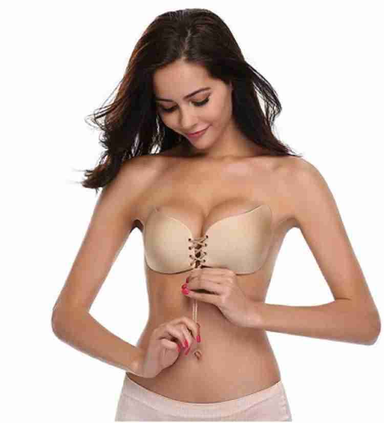 KRITAM ® Silicone Adhesive Stick Push Up Strapless Invisible Backless Bra  Silicone Peel and Stick Bra Pads Price in India - Buy KRITAM ® Silicone  Adhesive Stick Push Up Strapless Invisible Backless