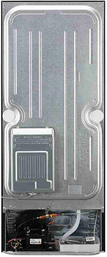 Lg double door shop fridge back side