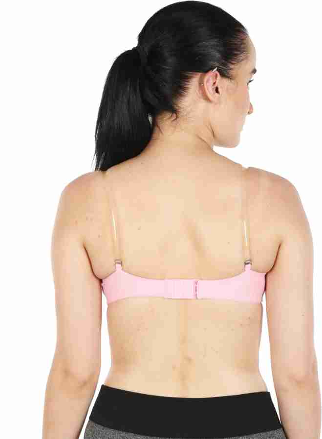 Apraa & Parma transparent strap sport bra Women Sports Non Padded